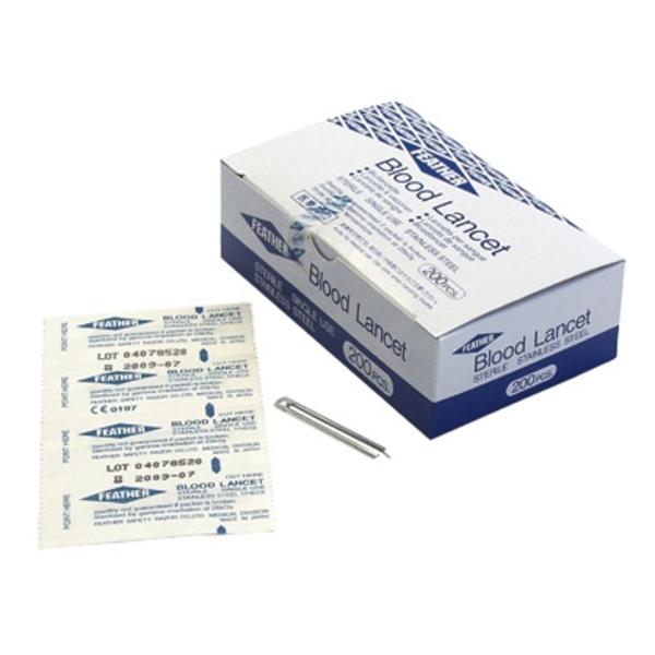 Graham-Field/Everest &Jennings Lancet Feather 1.5Gx3.8Mm Sterile Incision Device 200/Bx - 3554