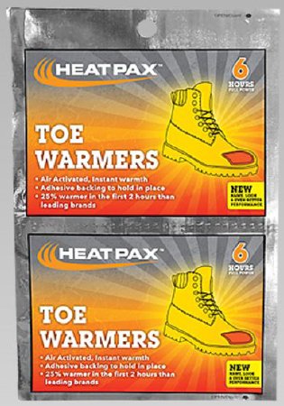 Heat Pax - Instant Hot Pack Toe One Size Fits Most Iron Powder / Water / Carbon / Vermiculite Disposable - 1106-10TW