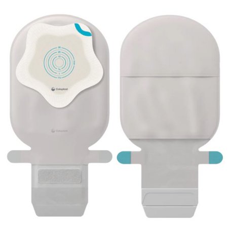 SenSura Mio Kids - Ostomy Pouch One-Piece System Mini Length 0 to 35 mm Stoma Drainable Star Shaped, Trim to Fit - 18711