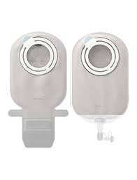 SenSura Mio Kids Flex - Ostomy Pouch Two-Piece System 6-3/4 Inch Length, Midi 27 mm Stoma Drainable Star Shaped, Pre-Cut - 18722