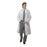 Fashion Seal Lab Coat X-Long 65% Polyester / 35% Cotton Mens White Size 50 45 In Ea - 6480-50