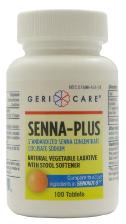 Geri-Care sunmark Laxative Tablet 100 per Bottle 8.6 mg Strength Sennosides - 70677005801