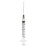 SOL-M - Syringe with Hypodermic Needle 3 mL 22 Gauge 1-1/2 Inch Regular Wall NonSafety - 1832215