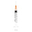 Sol-Millennium Medical SYRINGE, LUER LOCK W/EXCHANGE NEEDLE ORG 25GX5/8" (100/BX) - 1832558