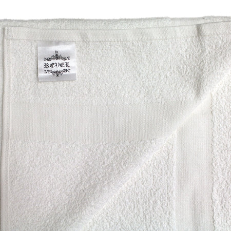 Royal Blue Intl Revel Titan Bath Towel 24 X 48 Inch RS Cotton 86% / Polyester 14% White Reusable - 107406