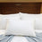 Royal Blue Intl - Bed Pillow Medium 20 X 26 Inch White Reusable - ID65S
