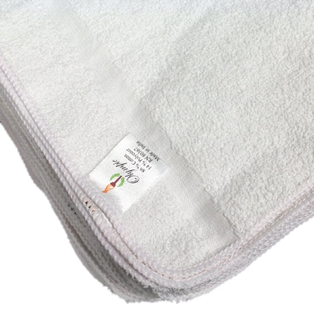 Royal Blue Intl Olympic Elegance Washcloth 12 X 12 Inch White Reusable - 106302