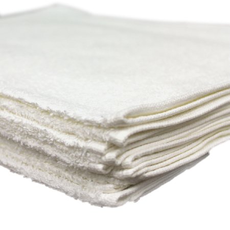 Royal Blue Intl Olympic Elegance Hand Towel 16 X 27 Inch OE Cotton 86% / Polyester 14% White Reusable - 106303