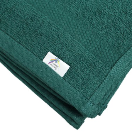 Spectrum - Washcloth 12 X 12 Inch Hunter Green Reusable - 107545