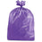 Uline - Trash Bag 16 gal. Purple LLDPE 1.5 mil 24 X 33 Inch Star Seal Bottom Flat Pack - S-19943PUR