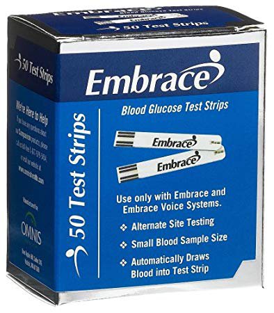 Omnis Health STRIP, TEST EMBRACE TALK (50/BX) - APX03AB0303