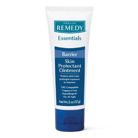 Remedy Essentials - Skin Protectant 2 oz. Tube Unscented Ointment CHG Compatible - MSC092B02