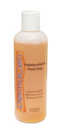 DermaCen Antimicrobial-B - Antimicrobial Soap Liquid 9 oz. Bottle Mild Scent - 23043