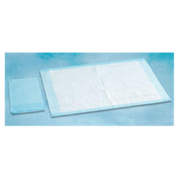 Henry Schein Underpad Unisex Small 17X24" Absorbent White/Blue 300/Ca - 1125633