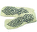 Alba Healthcare Slipper Socks 2X-Large Green Ankle High - 80108