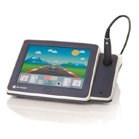 touchTymp MI24 - Racecar Audiometer / Tympanometer Tympanometry with 226 Hz, tympanometry with automatic acoustic reflexes, or tympanometry with acoustic reflexes at a fixed level - 8515074