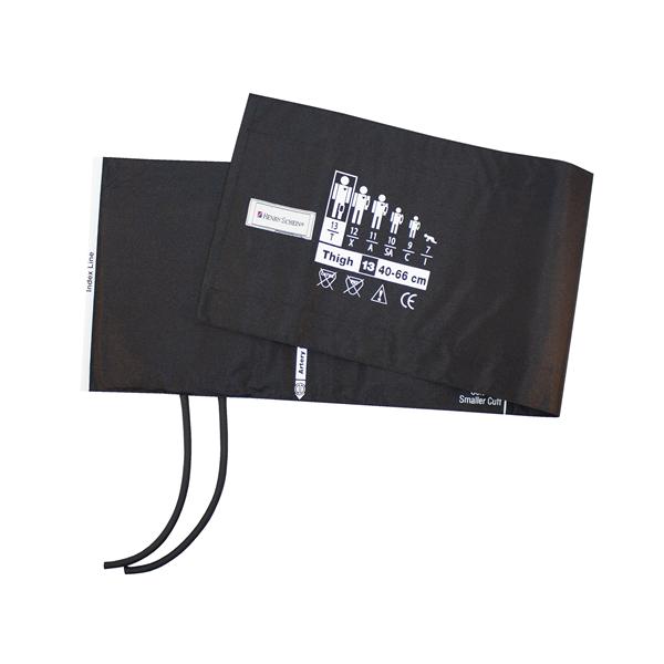 Henry Schein Cuff & Bladder Bp Henry Schein Adcuff F/ Plm Styl Instrmnt Adlt 13 Thgh Blk Ea, 16 Ea/Ca - 845-13TBK-2HS