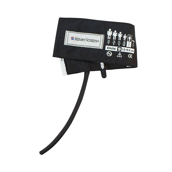 Henry Schein Cuff & Bladder Bp Henry Schein Adcuff F/ Plm Styl Instrmnt Chld 9 Arm Blk Ea, 15 Ea/Ca - 845-9CBK-1HS