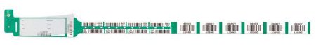 Securline - Identification Wristband with Shield Bloodband Permanent Snap Without Legend - 2431-22-PDB