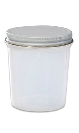 Cardinal - Specimen Container 120 mL (4 oz.) Screw Cap Unprinted NonSterile - 8889207034