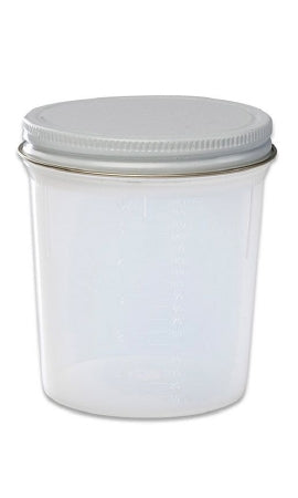 Cardinal Specimen Container Polypropylene Screw Cap 4 oz. NonSterile - 8889207034