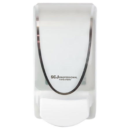ProLine Curve - Hand Hygiene Dispenser White Plastic Manual Push 1 Liter Wall Mount - Sc Johnson Professional Usa - TPW1LDS