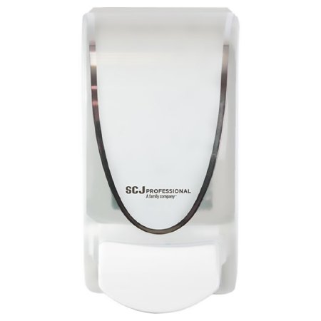 ProLine Curve - Hand Hygiene Dispenser White Plastic Manual Push 1 Liter Wall Mount - TPW1LDS