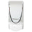 ProLine Curve - Hand Hygiene Dispenser White Plastic Manual Push 1 Liter Wall Mount - TPW1LDS