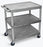 CART, UTILITY 3SHELVES FLAT GRAY