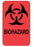Fisher Scientific Fisherbrand Pre-Printed Label Warning Label BioHazard w/Symbol Red 2 X 3 Inch - 18999934