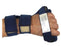 ComfySplints C-Grip - Contracture Hand Splint Foam / Terry Cloth / Steel Right Hand Blue Medium - 24-3041R