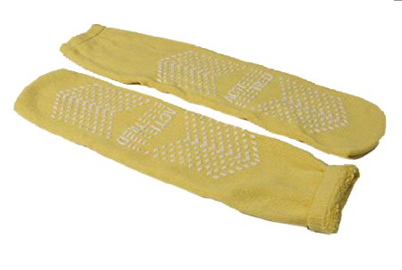 Medical Action Industries Acti-Tred Slipper Socks X-Large Yellow Ankle High - 99946Y