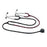 Henry Schein Stethoscope Teaching Henry Schein Proscope Black Adult 22" 2-Head Ea - 671HS