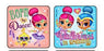 Medibadge Kids Love Stickers 75 Per Unit Shimmer And Shine Genie Ballet Sticker - 1681P