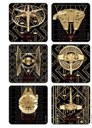 Medibadge Kids Love Stickers 75 Per Unit Star Wars The Last Jedi Spaceships Sticker - 1703P