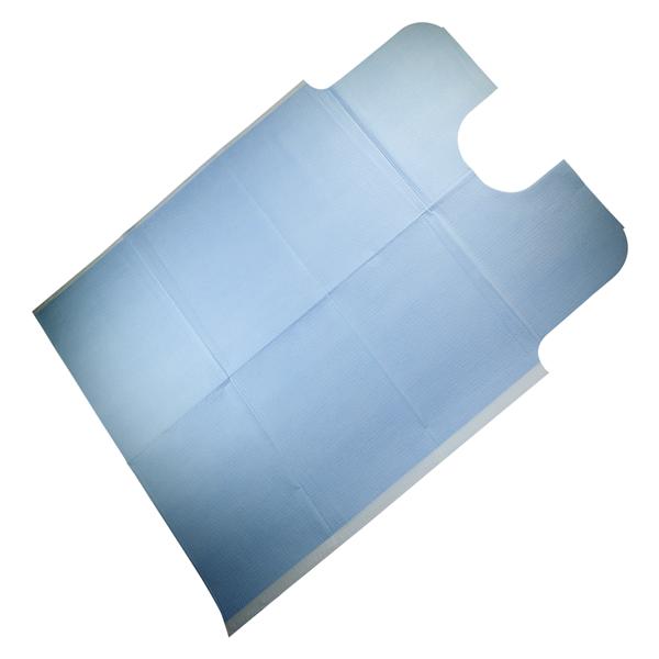 Henry Schein Towel Oral Surgery Dri-Gard 29 In X 42 In Blue 3 Ply Tissue / Poly 50/Case - 1126939