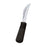 Fabrication Enterprises Good Grips Rocker Knife Right / Left Hand Angled Black Stainless Steel - 61-0226