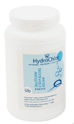 Fabrication Enterprises HydroChlor Whirlpool Disinfectant Cleaner Powder 5 lbs. Bottle Scented - 68-0250
