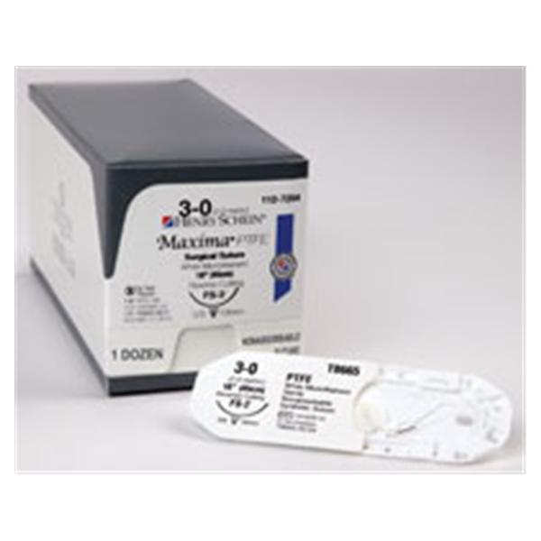Henry Schein Suture 3-0 Polytetrafluoroethylene Fs-2 Maxima Hsi 18" 12/Bx - 1127254
