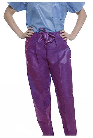 Valumax International Scrub Pants X-Large Cranberry Unisex - 3525D-CYXL