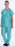 Valumax International Scrub Shirt Easy Breathe X-Large Teal 1 Pocket Short Sleeves Adult - 3520U-TEXL