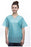 Valumax International Scrub Shirt Medium Teal 1 Pocket Short Sleeves Unisex - 3520U-TE