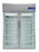 Thermo Fisher - Refrigerator Laboratory Use 51 cu.ft. 2 Glass Doors Automatic Defrost - TSX5005GA