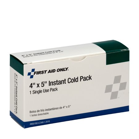 First Aid Only - Instant Cold Pack General Purpose 4 X 5 Inch Plastic / Urea / Water Disposable - B503-5