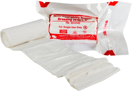 North American Rescue DRESSING, TRAUMA EMERRESPONDERTRAINING ETD 4" - 30-0145
