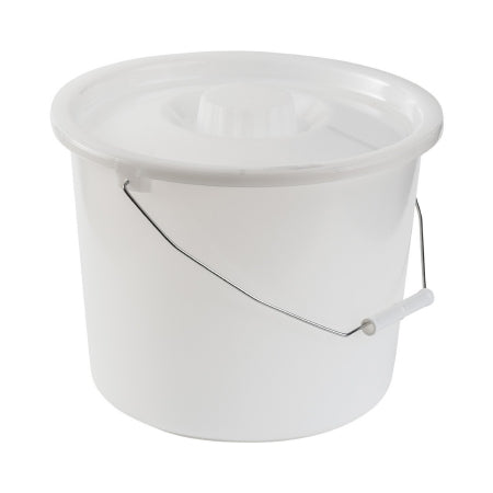 Mabis Healthcare - Commode Pail with Lid - 520-1210-1900