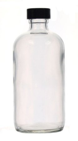 Kimble - Boston Round Bottle Narrow Mouth Glass 250 mL (8 oz.) - 13756929