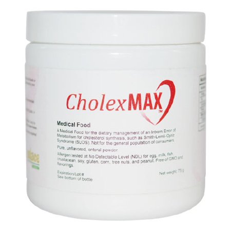 CholexMax - Cholesterol Synthesis Disorder Oral Supplement Unflavored 75 Gram Jar Powder - 5003