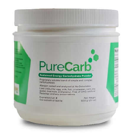 Solace Nutrition PureCarb Oral Supplement Unflavored 600 Gram Jar Powder - 7003