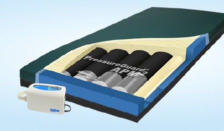 PressureGuard APM² - Bed Mattress Alternating Pressure / Low Air Loss 38 W X 80 D X 9 H Inch - AP28038-29